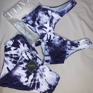 ZAFUL 2 piece high waisted Swimsuit